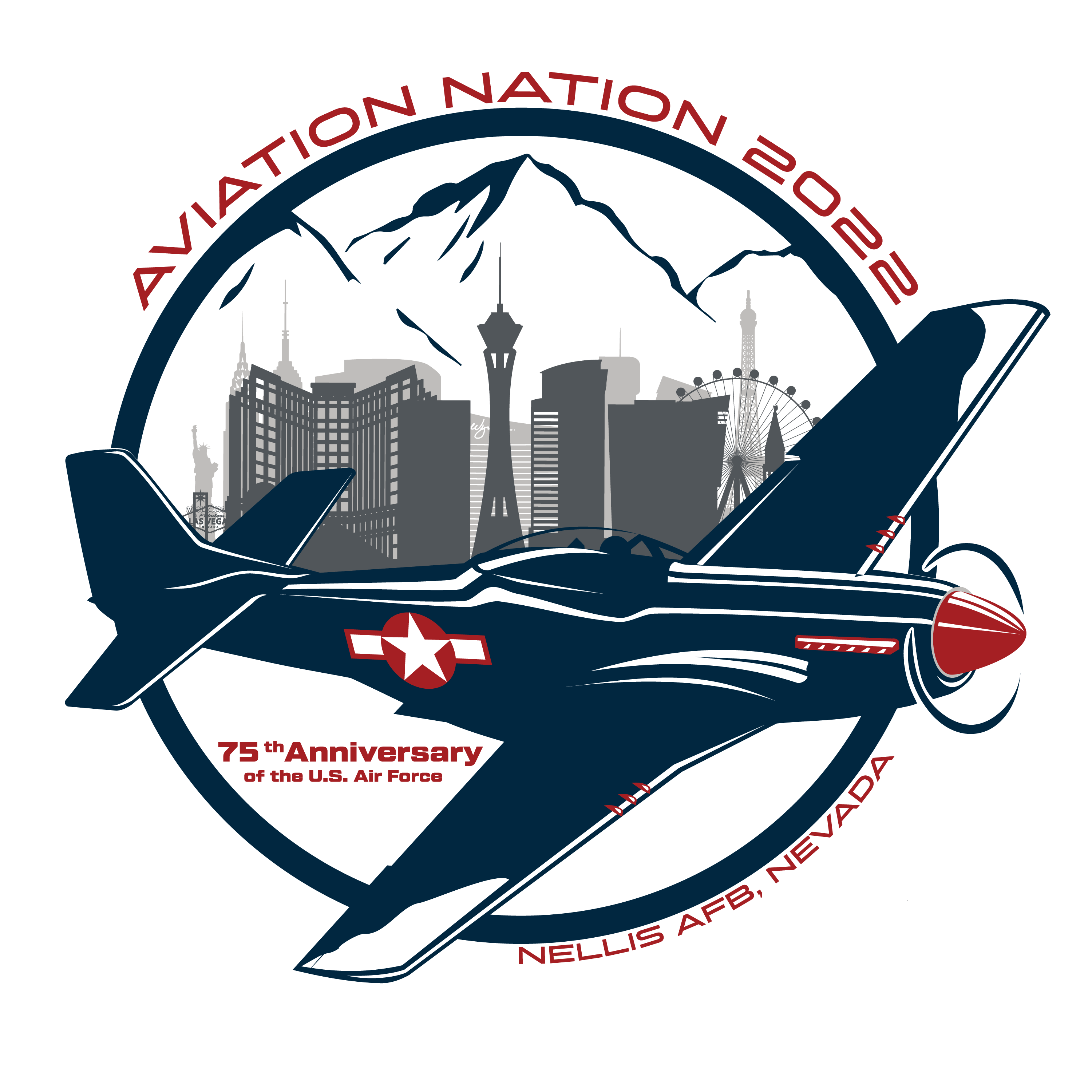 Aviation Nation Sponsors and Main Logo Container Nellis Life